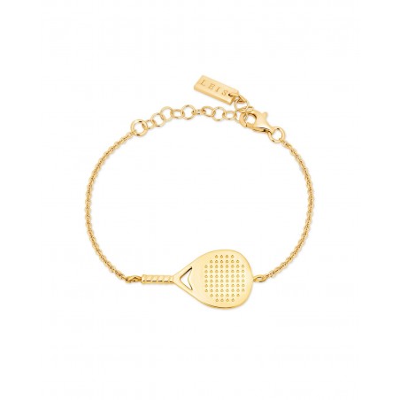 Bracciale in argento dorato Bandeja X3 unisex  - 3