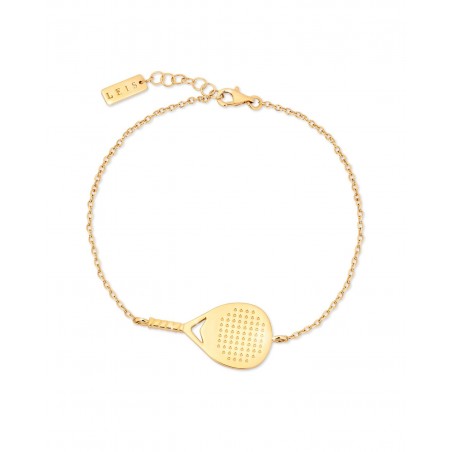 Bracciale in argento dorato Bandeja X3 unisex  - 2