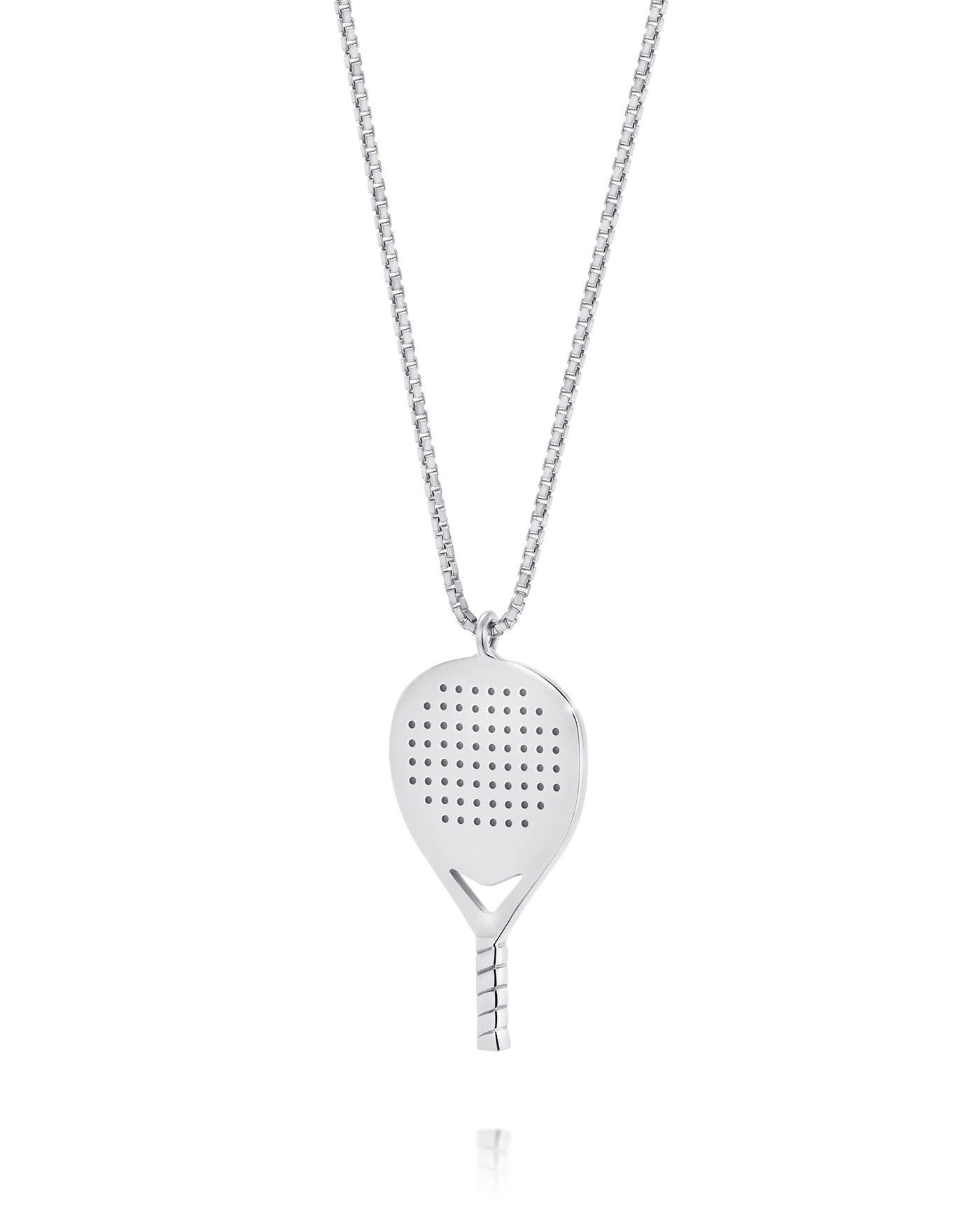 Men's Silver Padel X3 necklace  - 2