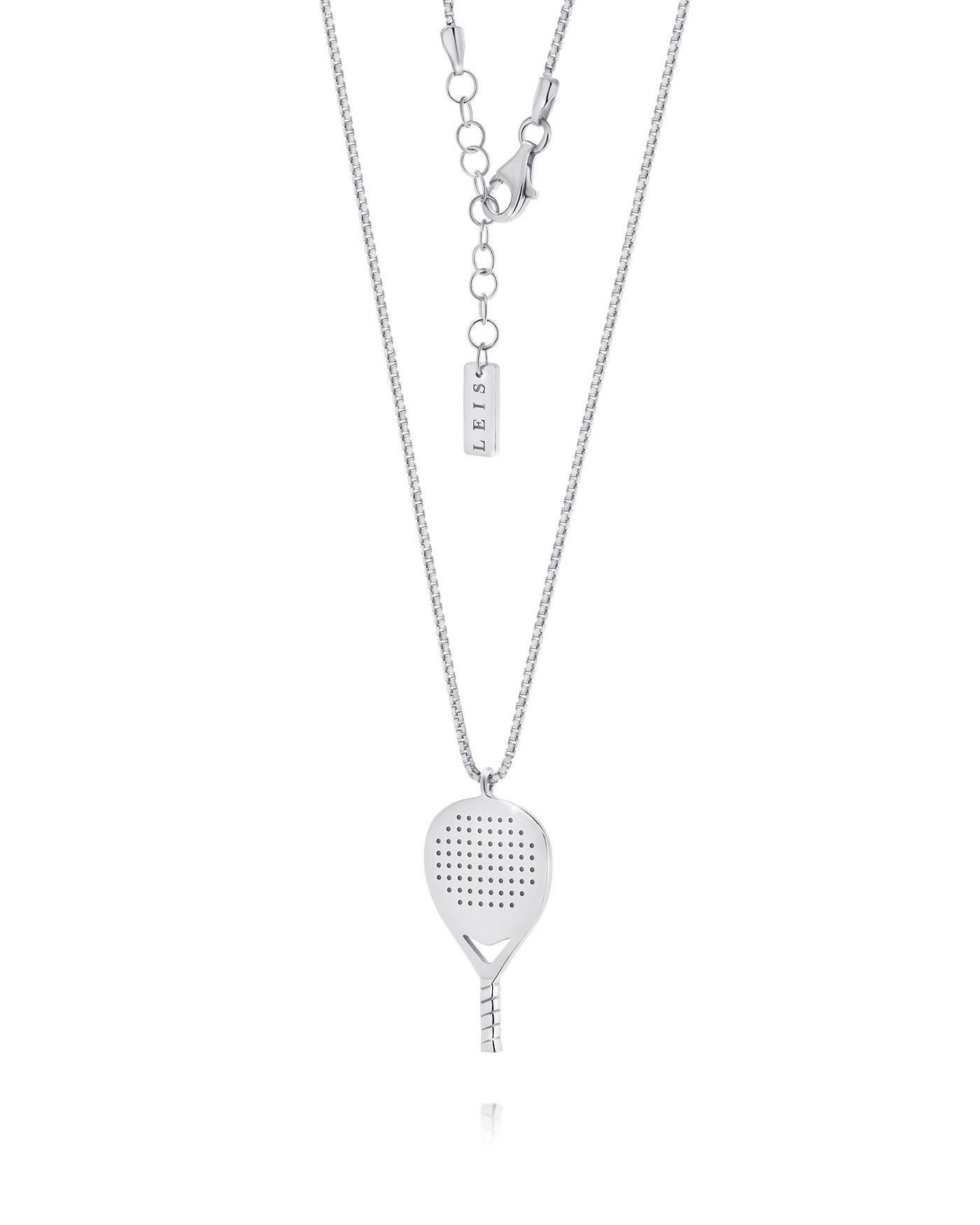 Collana Padel X3 da donna in argento rodiato  - 3