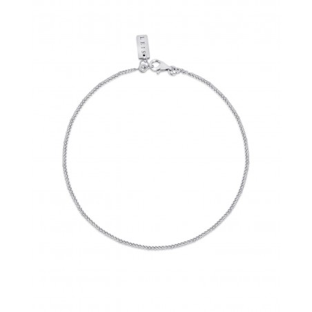 Men's silver Minimal bracelet  - 2