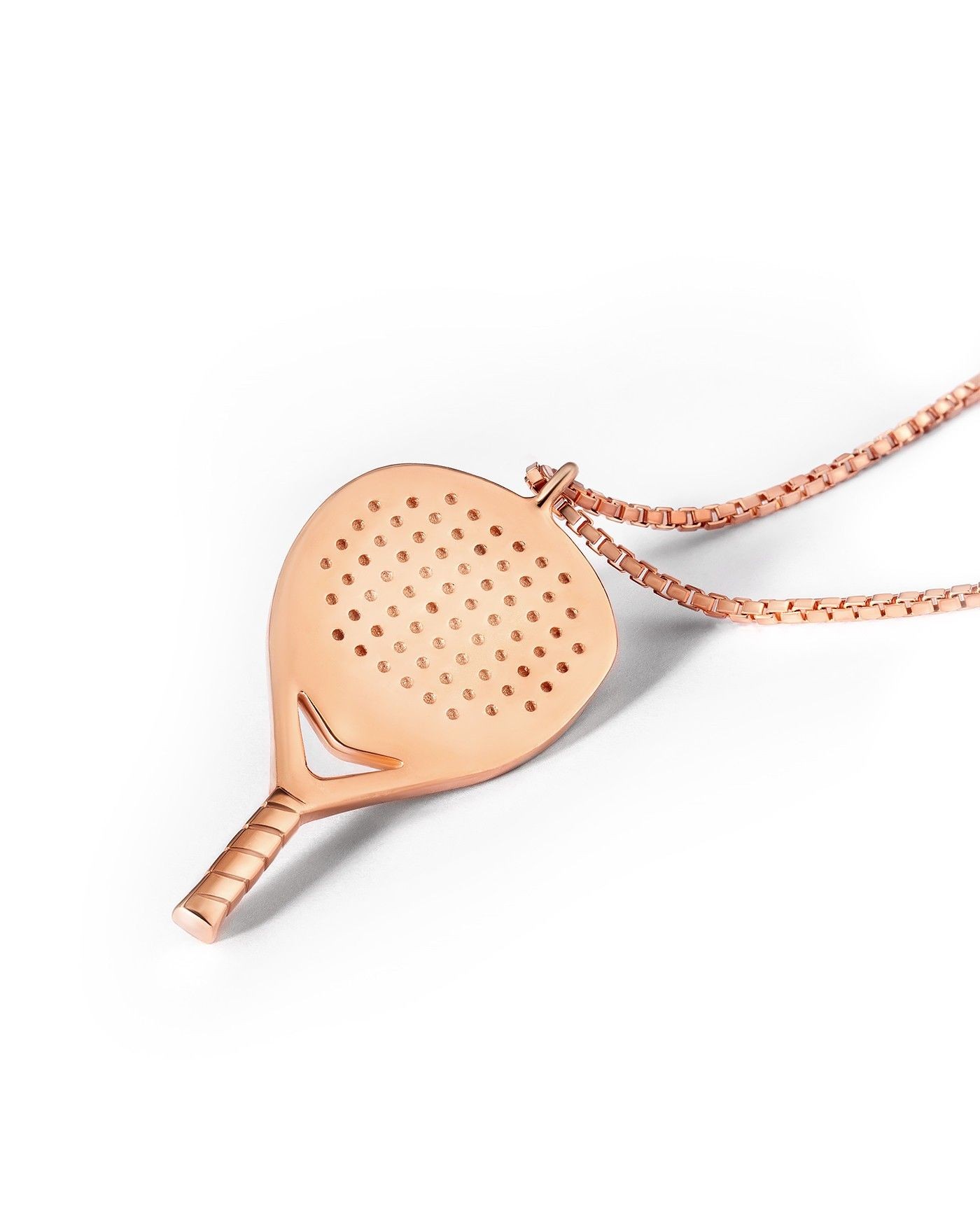 Damen in Rose vergoldeter Padel Armband X3  - 3 Damen in Rose vergoldeter Padel Armband X3  - 3