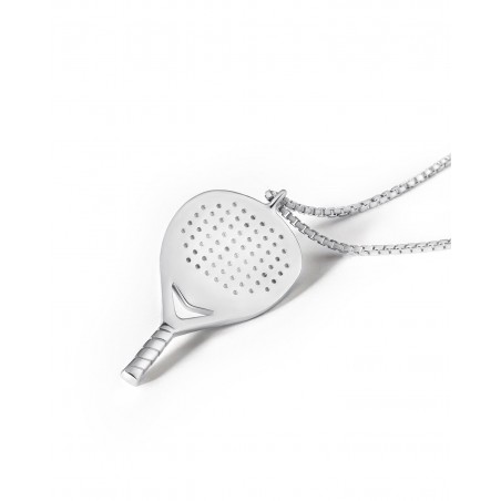 Srebrna damska bransoletka padel X3  - 3