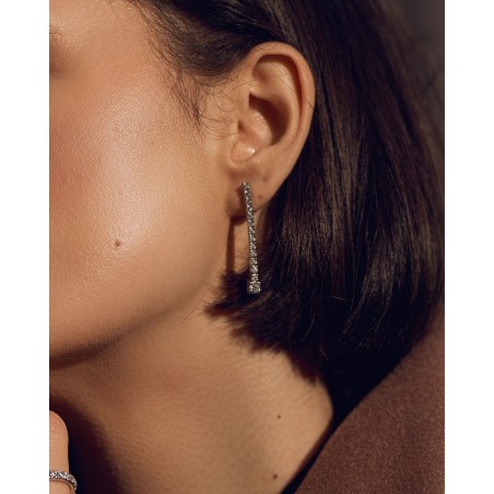 SREBRNE KOLCZYKI TENNIS  - 4