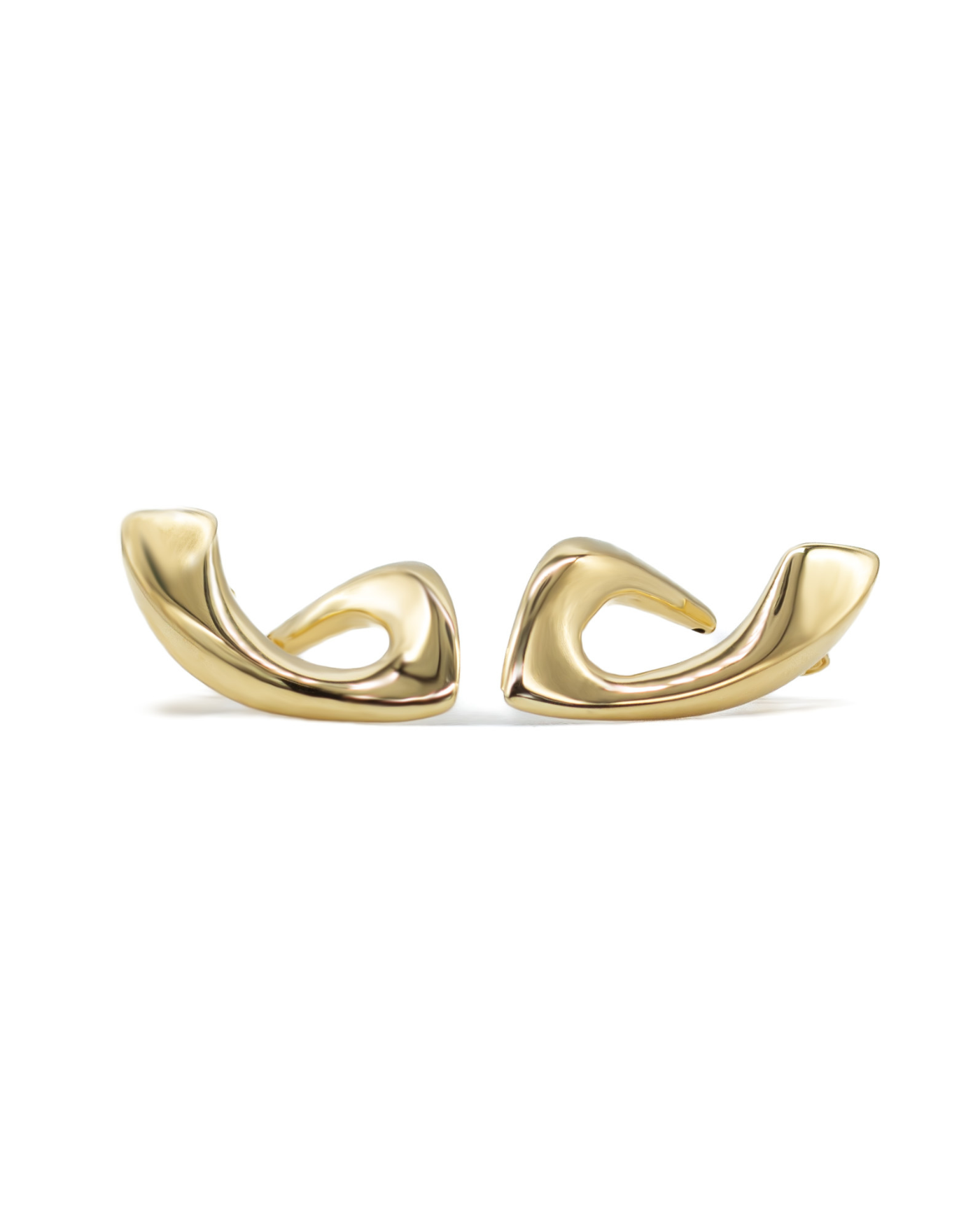 Orecchini Shape elettroformati doratura oro 18k  - 1