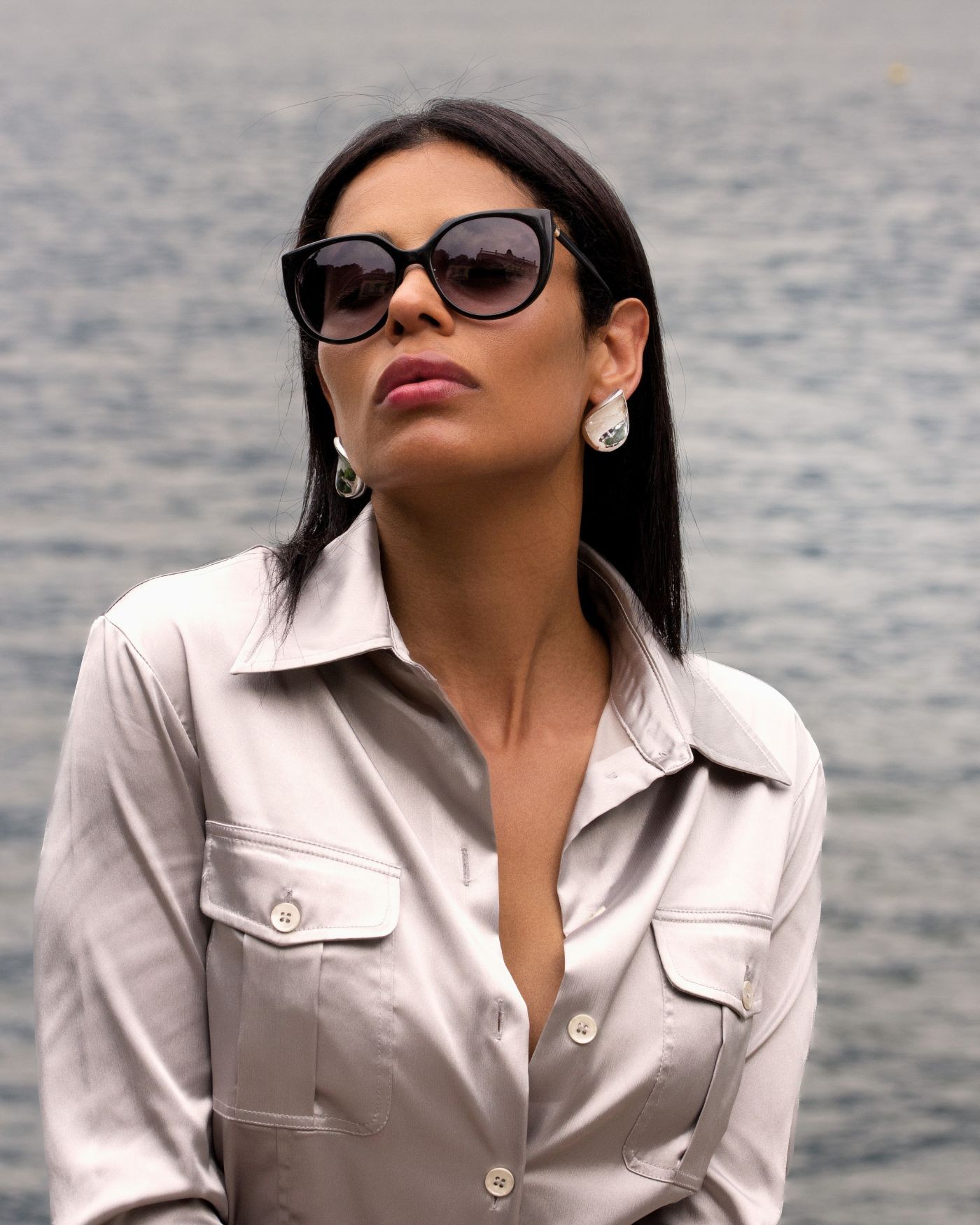 Orecchini Pura elettroformati e rodiati  - 2