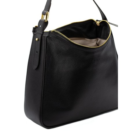 Torebka Shopper nera z włoskiej skóry  - 3