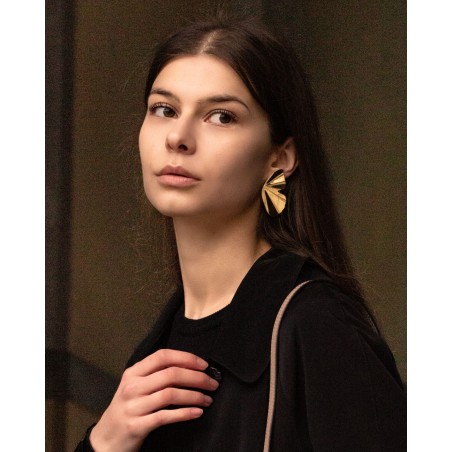 18K gold-gilded Vita Earrings  - 2