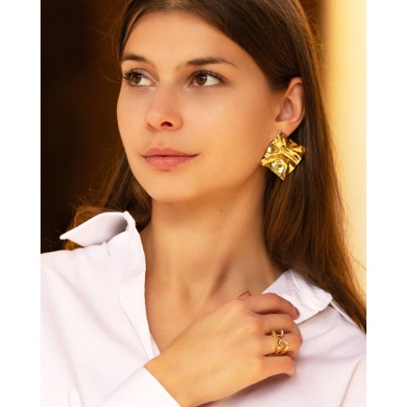 Orecchini Oasi con doratura in oro 18k  - 1