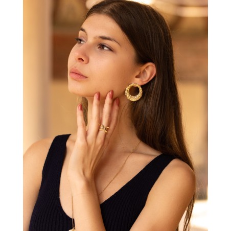 Orecchini Aurora doratura 18k  - 2