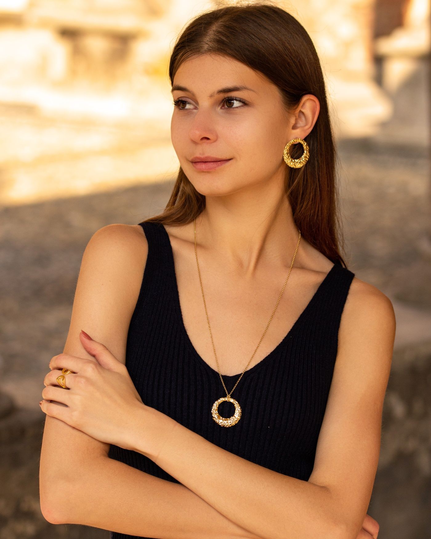 Collana Aurora doratura 18k  - 2