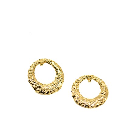Aurora earrings 18k gold-gilded  - 3