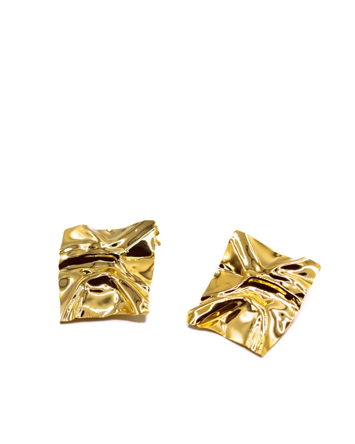 Oasi earrings 18k gold-gilded  - 2
