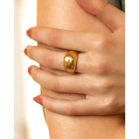 Anello Stellare doratura 18K  - 4