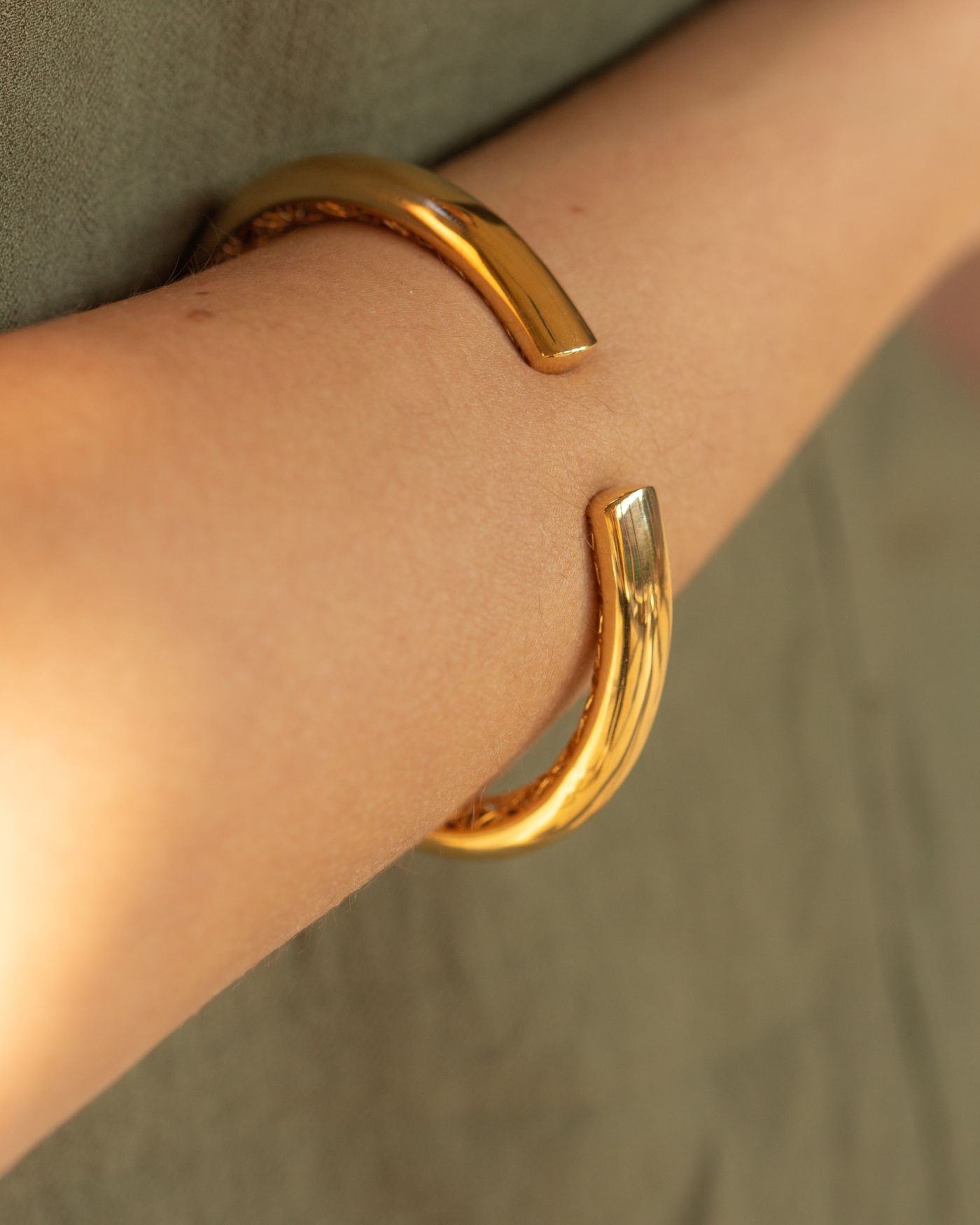 18K vergoldeter Armband Flos  - 1