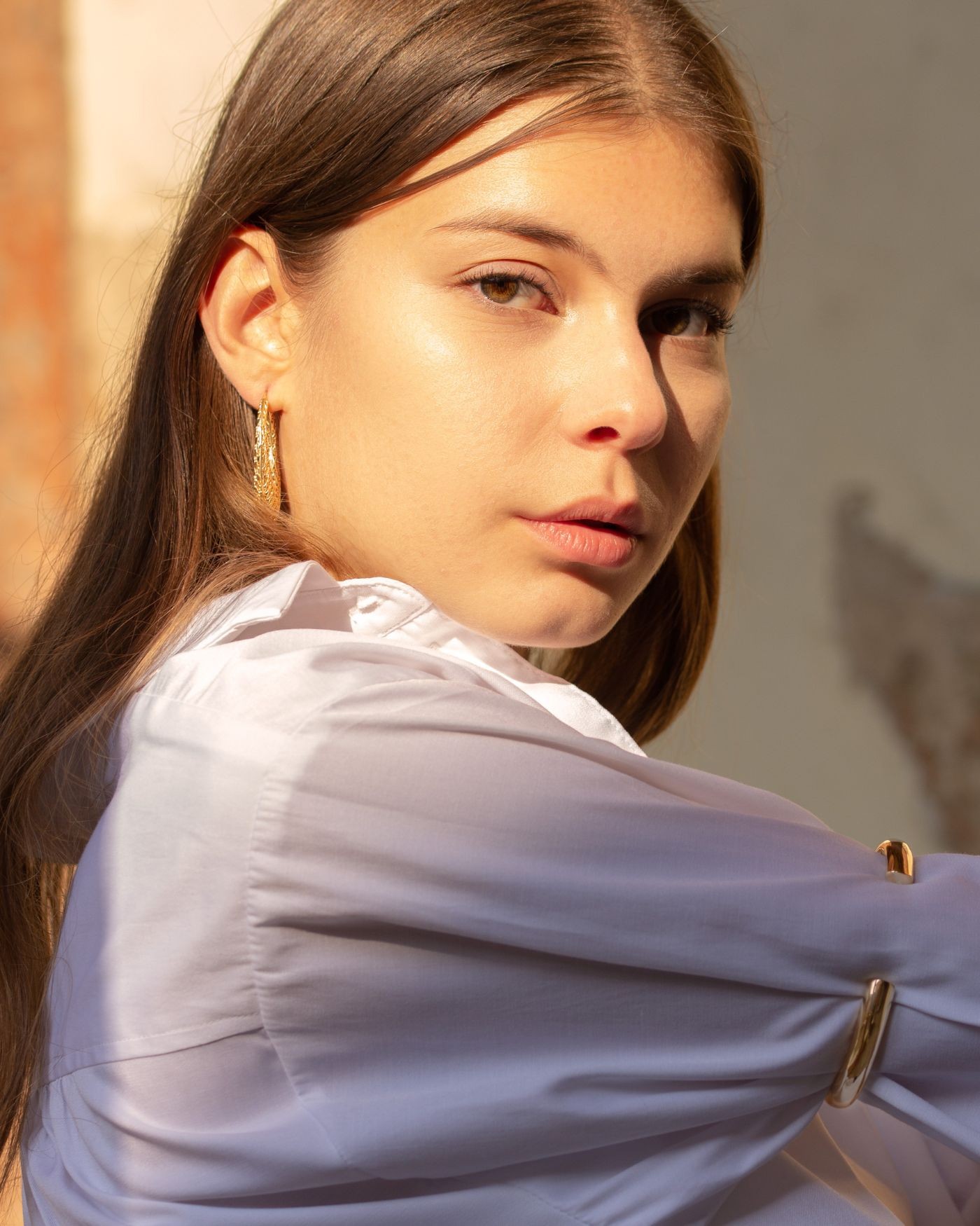 Pozłacana 18-karatowym złotem Bransoletka Flos  - 5