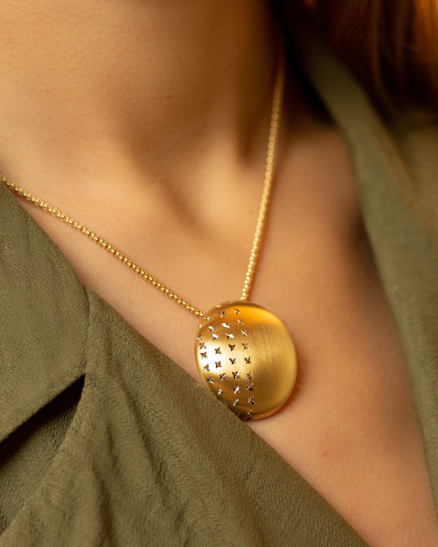 Collana Stellare doratura 18k  - 1