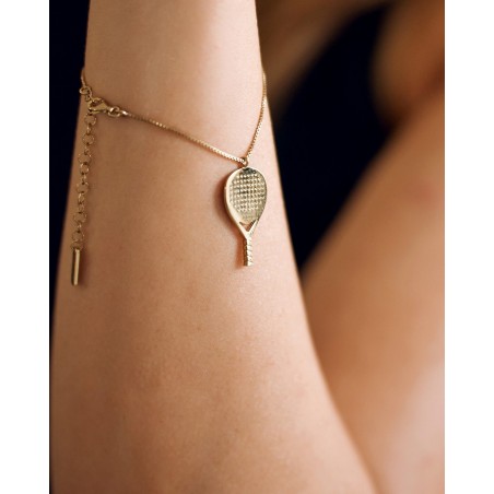 Bracciale dorato Padel X3 da donna  - 4