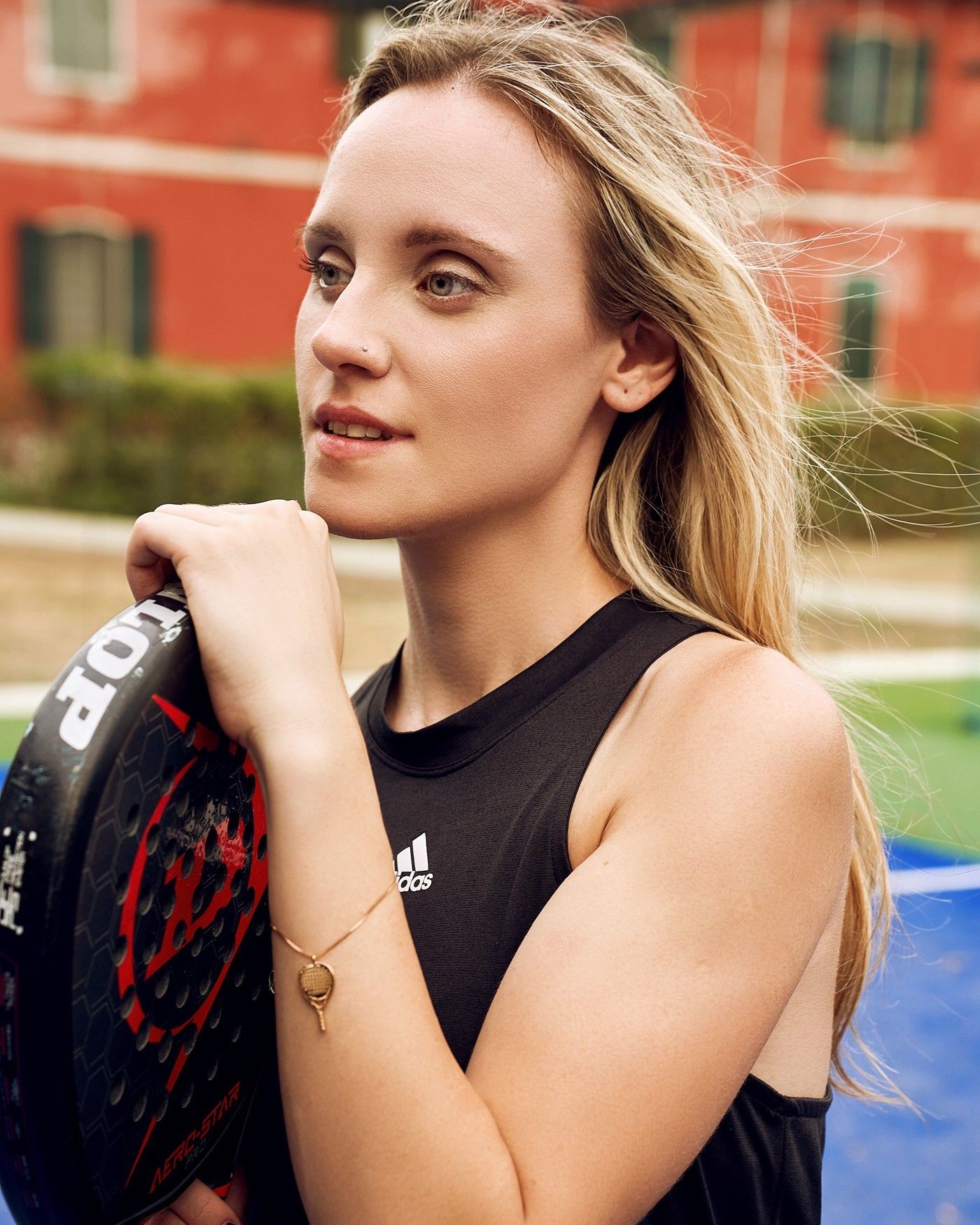 Damen in Rose vergoldeter Padel Armband X3  - 1 Damen in Rose vergoldeter Padel Armband X3  - 1