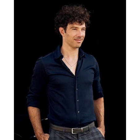 Men's silver Minimal bracelet  - 1