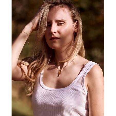 Collana Padel X3 da donna in doratura oro  - 1