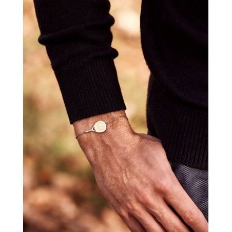 Bracciale in argento dorato Bandeja X3 unisex  - 1