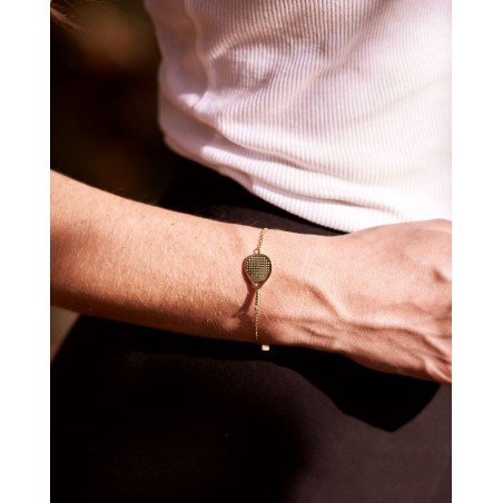 Bracciale in argento dorato Bandeja X3 unisex  - 4